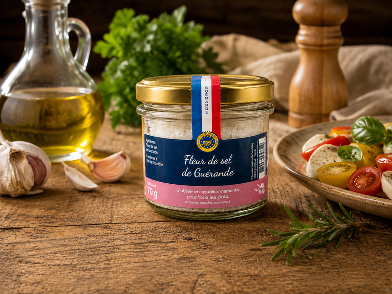 Fleur de sel de Guérande IGP 70g