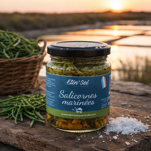 Salicornes marinées - Etin'Sel Guérande