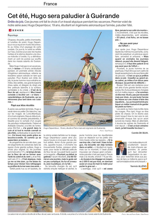 Article du Ouest France : Job d'été
