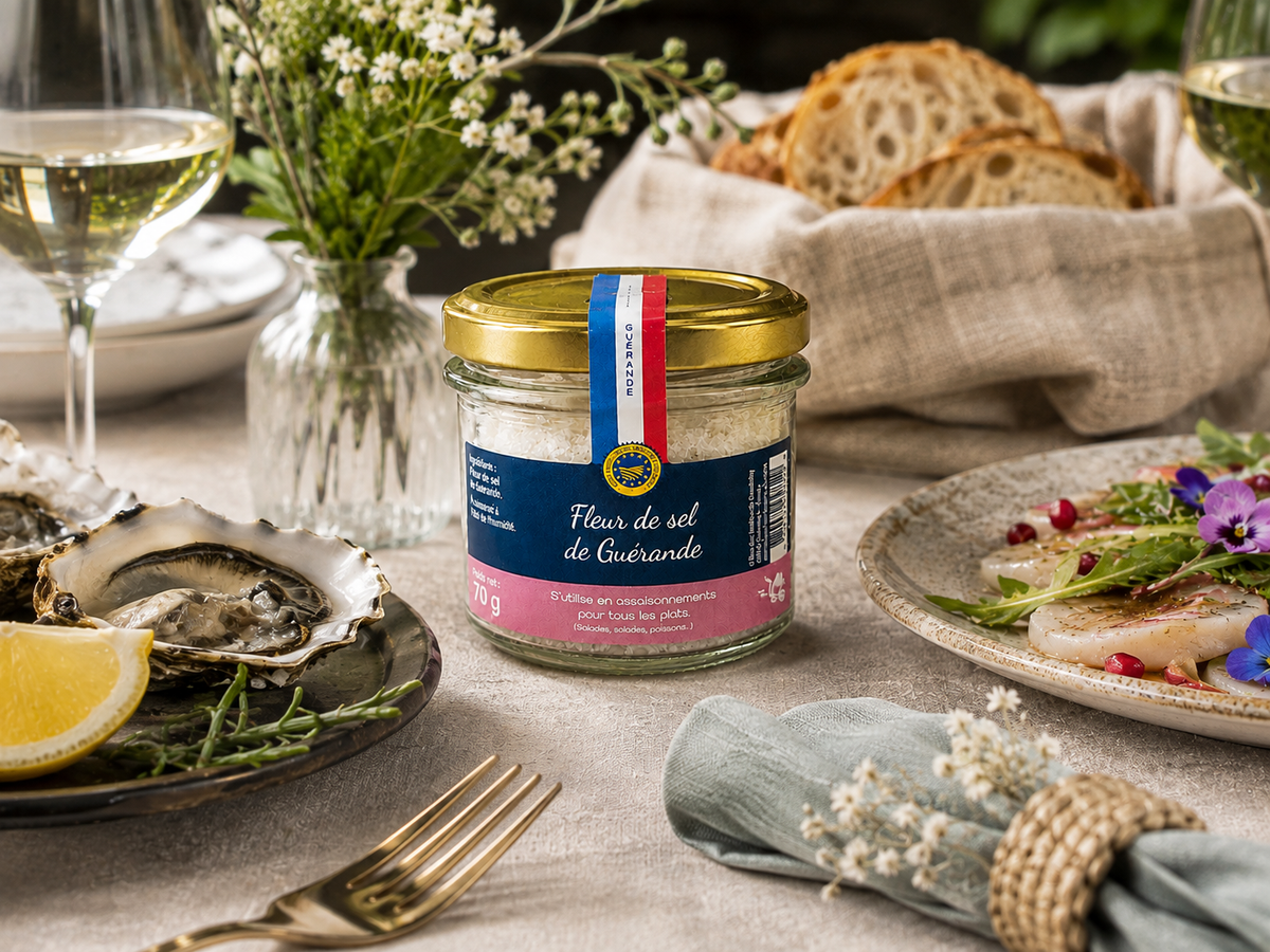 Fleur de sel de Guérande IGP 70g