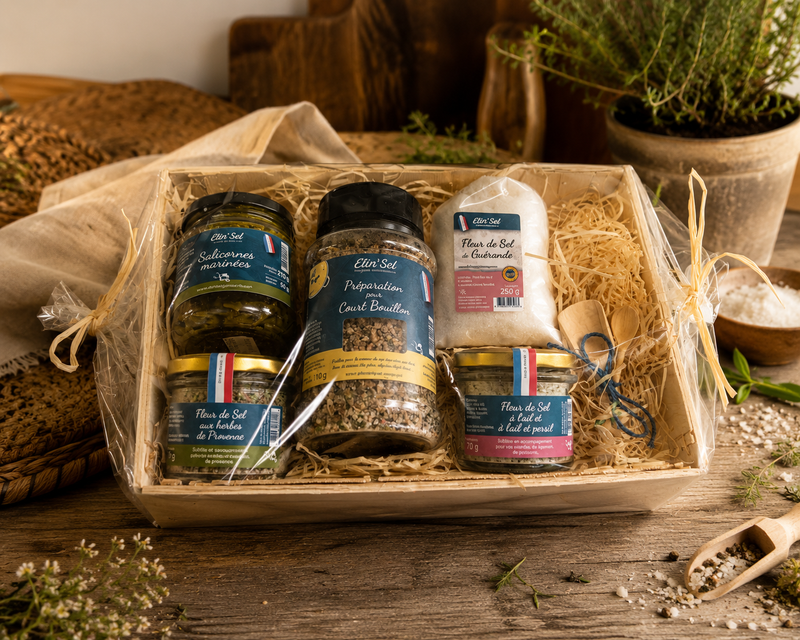 Panier fleur de sel