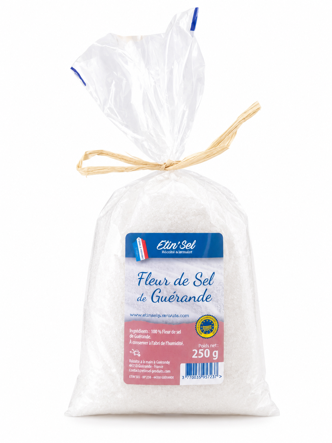 Fleur de sel de Guérande IGP 125g/250g/500g