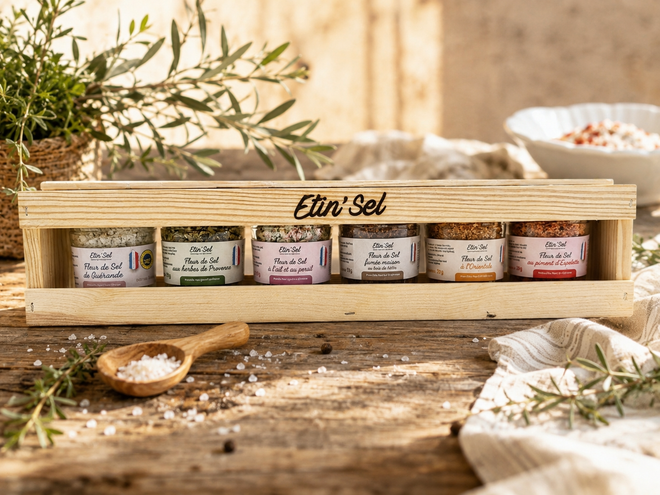 Coffret découverte fleur de sel