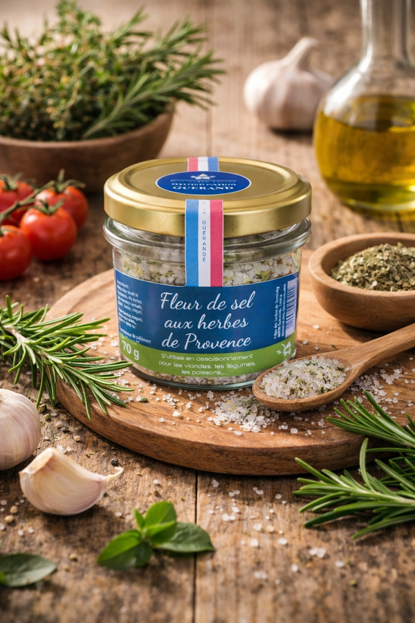 Fleur de sel aux herbes de Provence - 70g - Etin'Sel Guérande