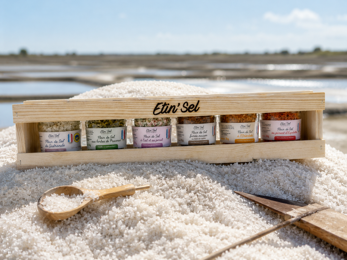 Coffret découverte fleur de sel